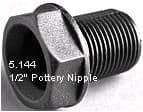 Hollow Nipple for Lamp-holders