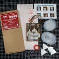 Lantern Making Kit  - 4 Pack  With  LED Tea Lights