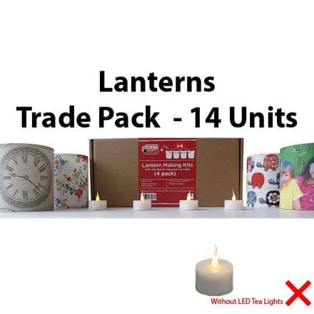 Lantern Making Kit  - 4 Pack  x 14 Units