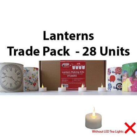 Lantern Making Kit  - 4 Pack  x 28 Units