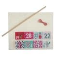 Make Your Own Advent Calendar Kit - (Pink, Mint & Cream)
