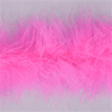 Marabou (Fur) Luxury Trim - 4mm - Shocking Pink  x 10mtrs