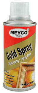 Metallic Spray Paint Gold  (Item No: 65771)