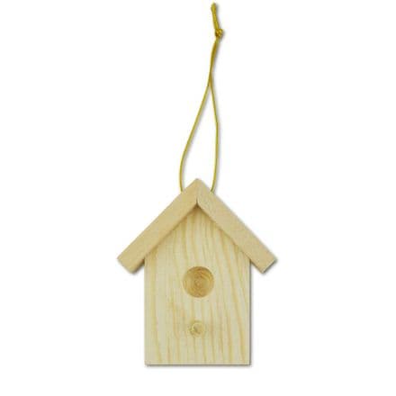 Mini Wooden Birdhouse (35031)