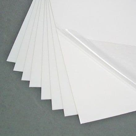 Plastic clear  Covering film (WITHOUT ADHESIVE) -35 x 25 cm sheet  (15104)