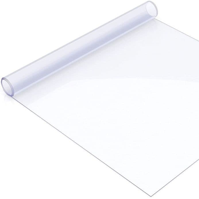 Polyester (Pet) High Gloss Transparent Screen Material  - 25mtr Roll x  140cm