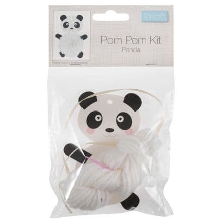 Pom Pom Decoration Kit - (Panda)