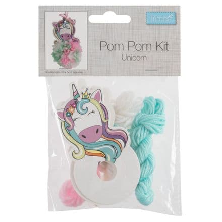 Pom Pom Decoration Kit - (Unicorn)