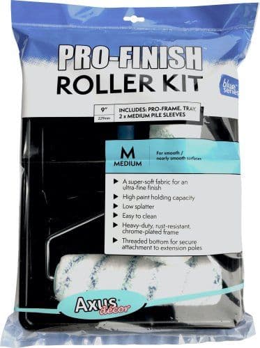 Pro-Finish Roller Kit (2 X Rollers, Tray & Frame)