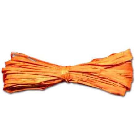 Rafia Yarn Material  40grams   Orange  (22304)