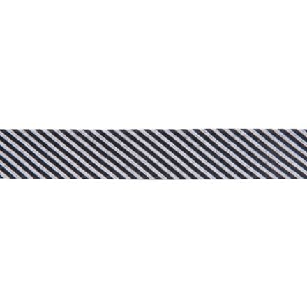 Striped Bias Binding Trim - 25m (Black & White)