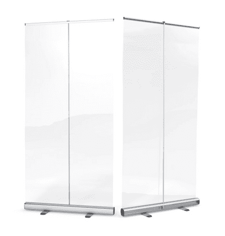 Transparent Protecting Screen  2000mm High X 800mm Wide
