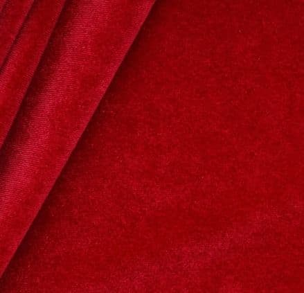 Venetian Velvet Fabric 150cm -  925 (Ruby)