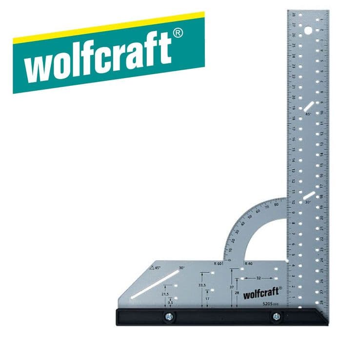 WOLFCRAFT Universal Angle 280mm x 500mm & Plastic Stop