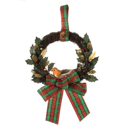 Wreath Kit: Traditional Tartan: 20cm